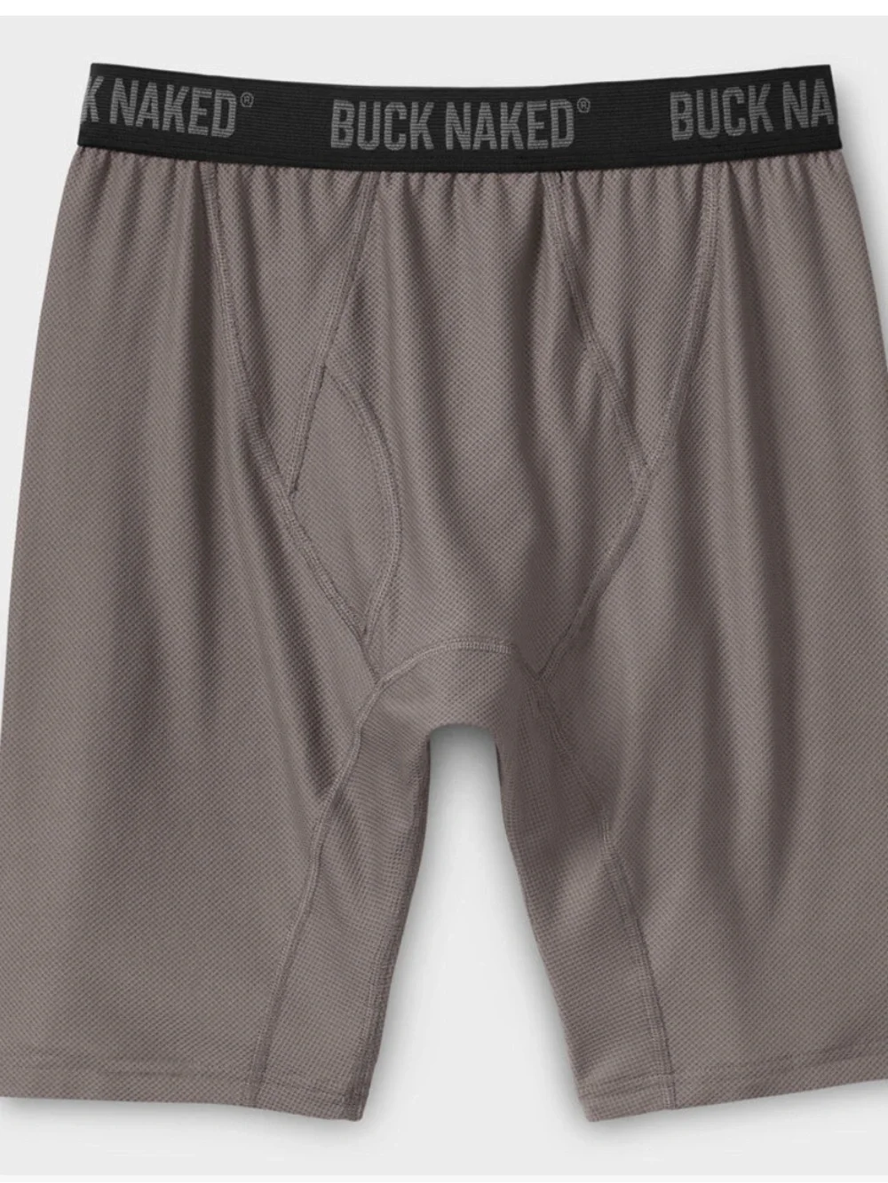 Duluth Buck Naked Extra Long Boxer Briefs Graphite 4XL NET IN PACKAGE